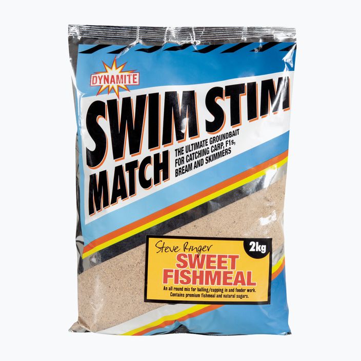 Dynamite Baits Swim Stim Match Sweet Fishmeal žltá ADY040006 rybárska návnada