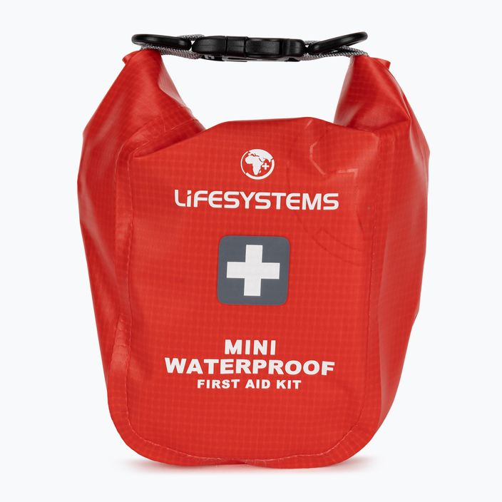 Vodotesná cestovná lekárnička Lifesystems Mini  červená