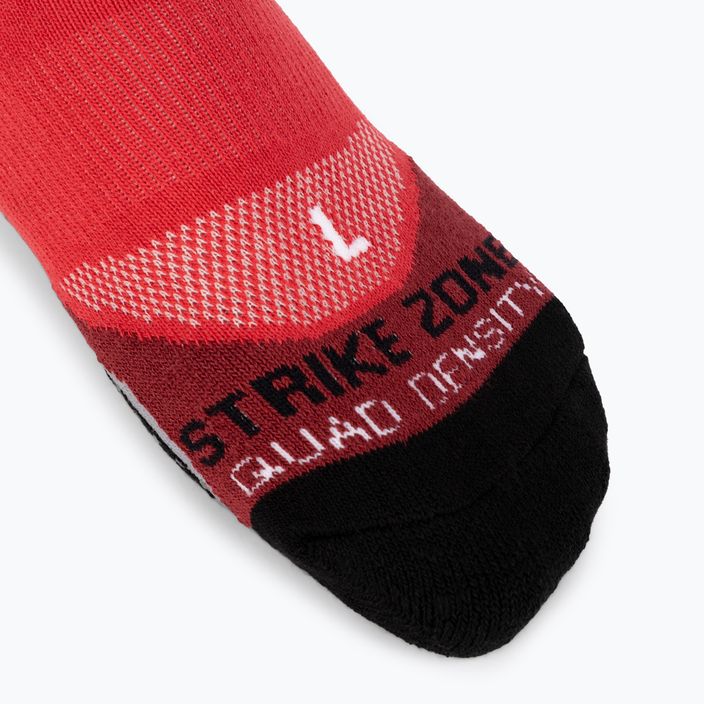 Karakal X4 členkové tenisové ponožky červené KC527R 3