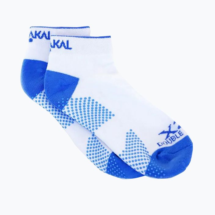 Dámske tenisové ponožky Karakal X2+ Trainer white and blue KC536 5