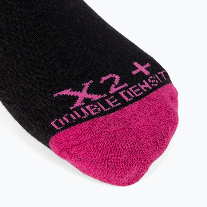 Dámske tenisové ponožky Karakal X2+ Trainer black/pink KC538 3