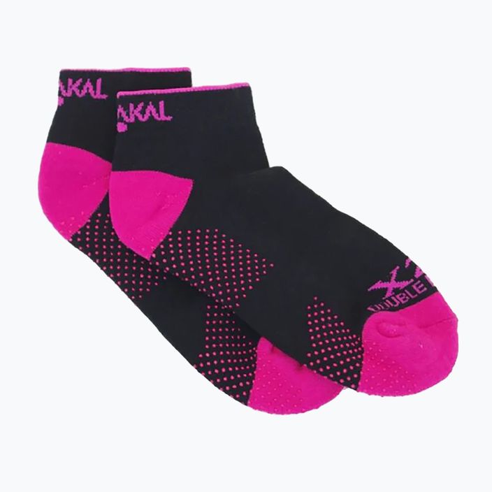 Dámske tenisové ponožky Karakal X2+ Trainer black/pink KC538 5
