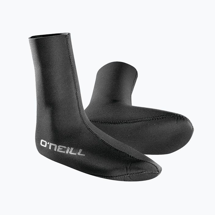O'Neill Heat 3mm neoprénové ponožky čierne 0041 8