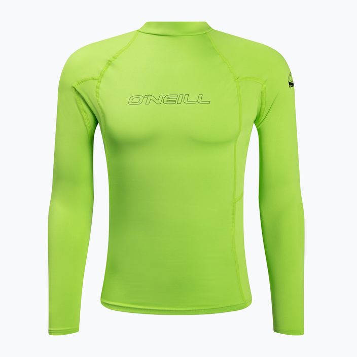 Pánske plavecké tričko O'Neill Basic Skins limetkovo zelené 3342