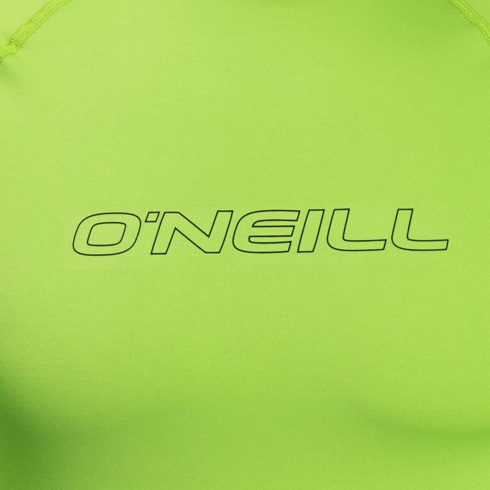 Pánske plavecké tričko O'Neill Basic Skins limetkovo zelené 3342 3