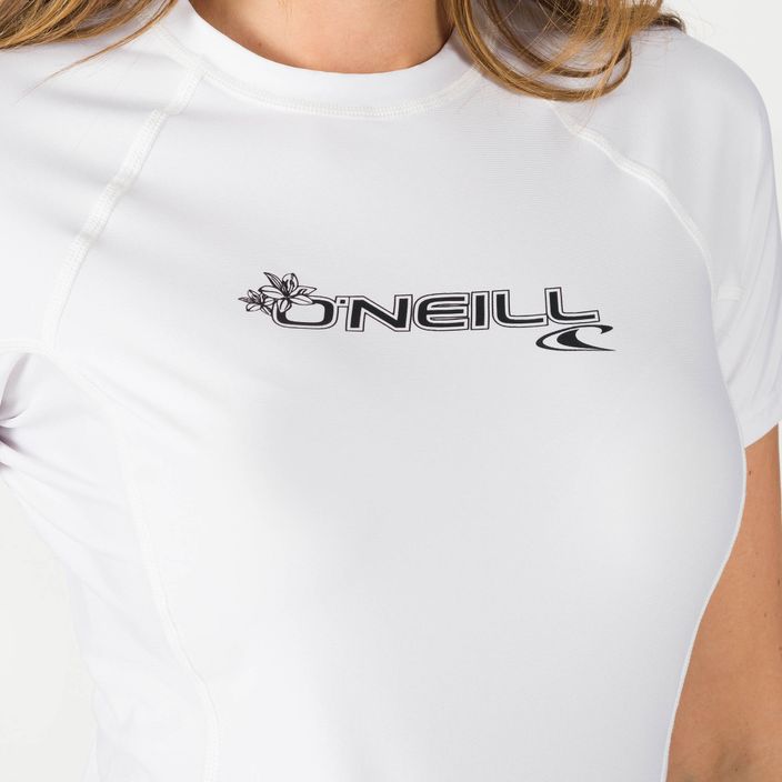 Dámske plavecké tričko O'Neill Basic Skins white 3548 4