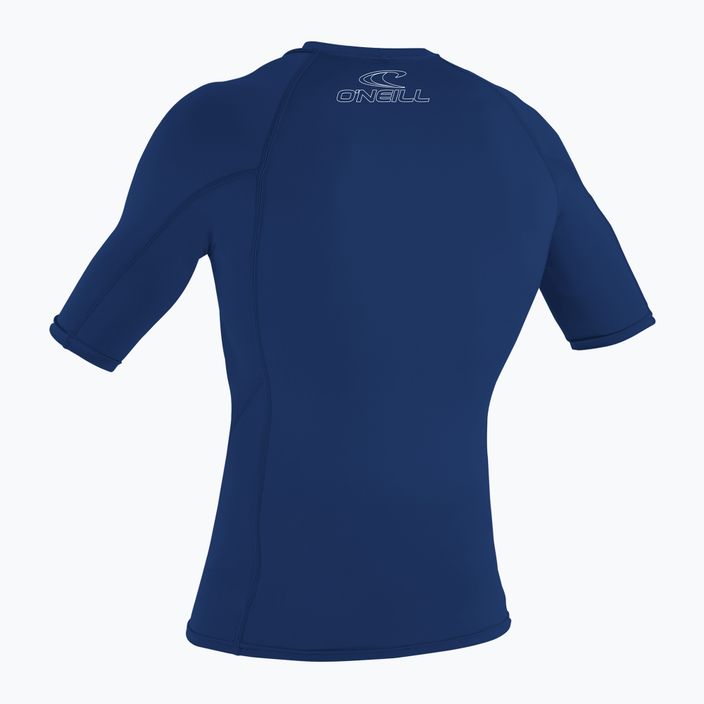 Pánske plavecké tričko O'Neill Basic Skins Rash Guard navy blue 3341 2