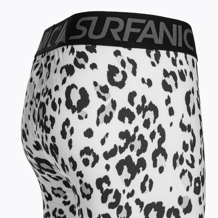 Dámske termálne aktívne nohavice Surfanic Cozy Limited Edition Long John snow leopard 6