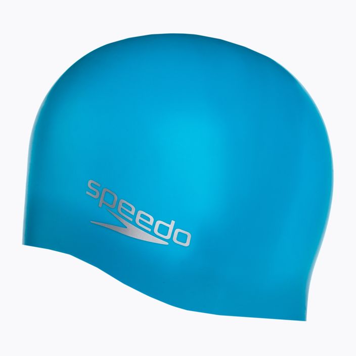 Plavecká čiapka Speedo Plain Moulded Silicone modrá 68-7984 2
