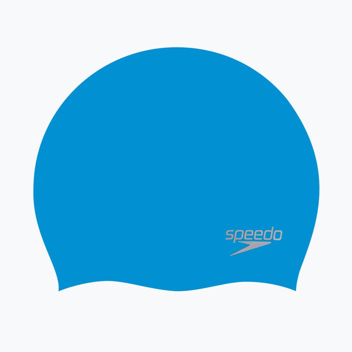Plavecká čiapka Speedo Plain Moulded Silicone modrá 68-7984 4