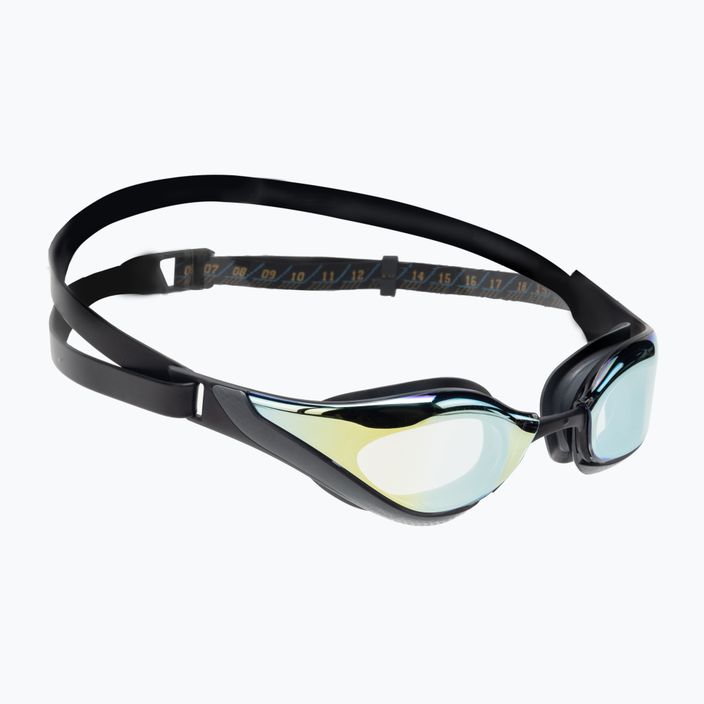 Plavecké okuliare Speedo Fastskin Pure Focus Mirror čierne 68-11778D444