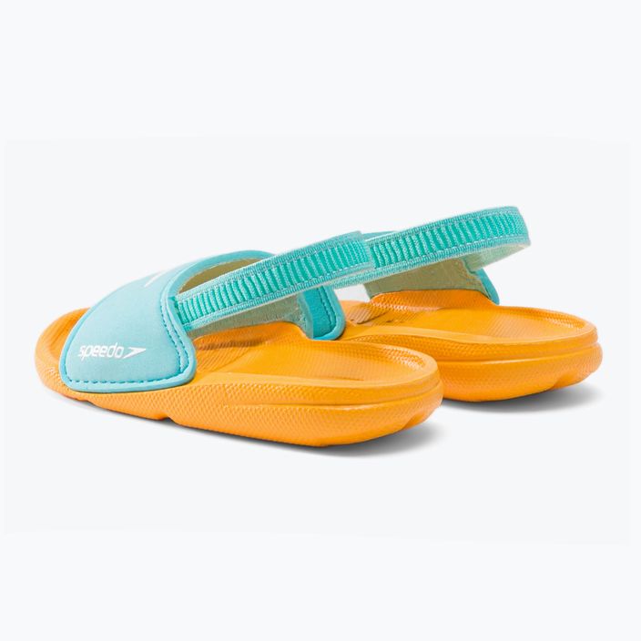 Detské sandále Speedo Atami Sea Squad modro-oranžové 68-11299D719 3