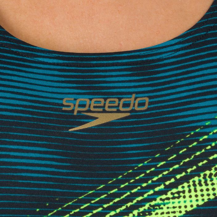 Speedo Panel Recordbreaker dámske jednodielne plavky čierno-modré 09015F353 6
