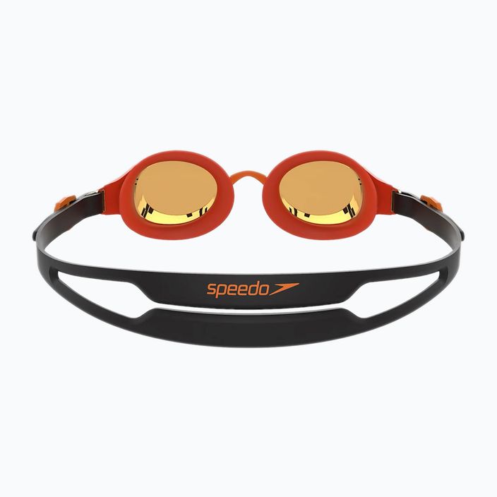 Detské plavecké okuliare Speedo Hydropure Mirror black/mango/orange gold 3