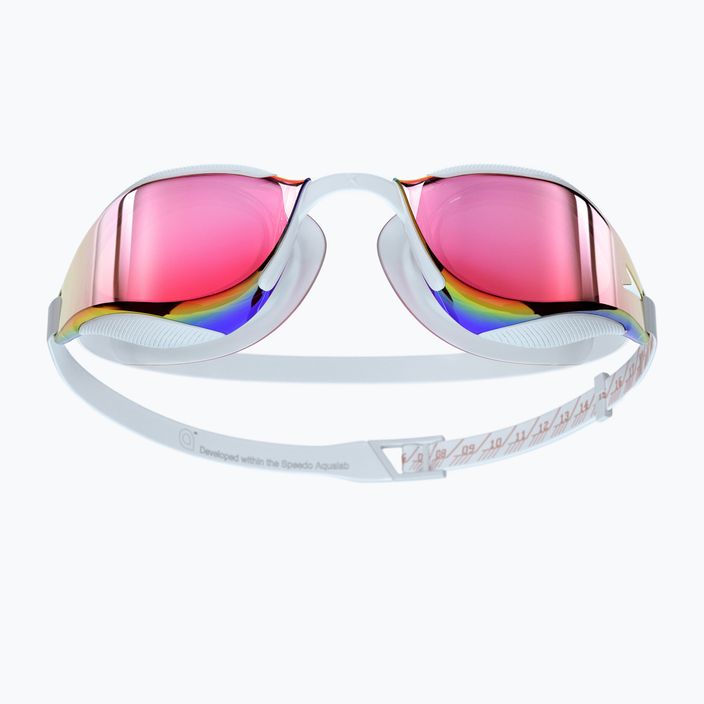 Plavecké okuliare Speedo Fastskin Hyper Elite Mirror biele 68-12818F979 8