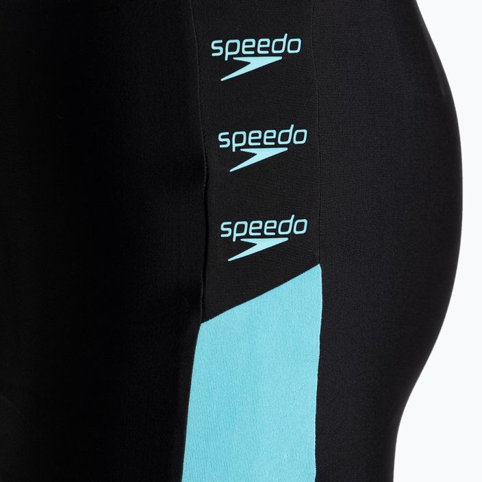 Speedo Boom Logo Splice detské plavecké nohavice čierne 12823F888 3