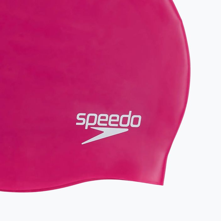 Plavecká čiapka Speedo Plain Moulded pink 68-70984B495 4
