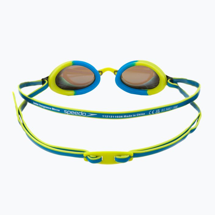Detské plavecké okuliare Speedo Vengeance Mirror Junior modro-žlté 68-11325 4