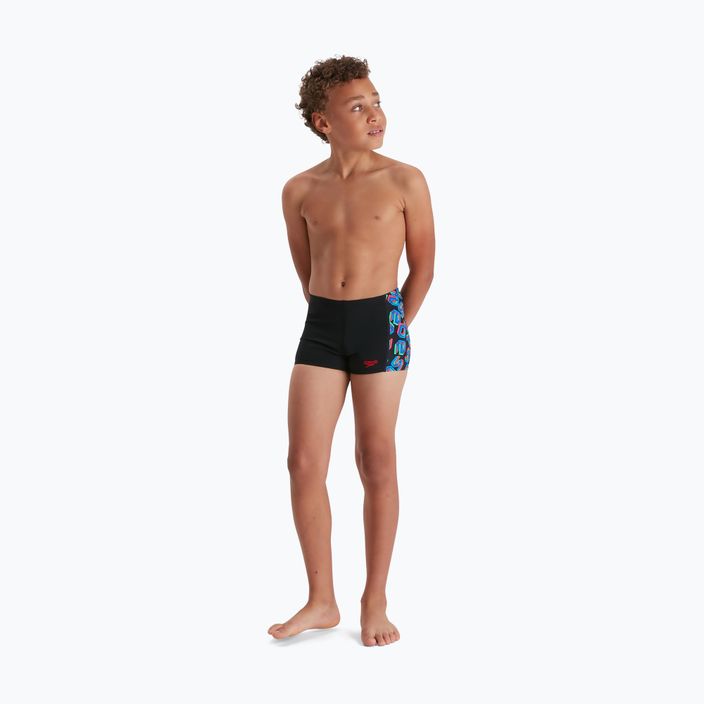 Speedo Digi Allover Panel detské plavecké boxerky čierne 68-09530G685 7