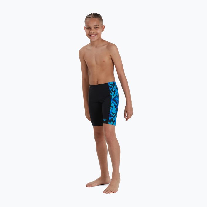 Detské plavecké dresy Speedo HyperBoom Logo čierne 68-09531G719 2