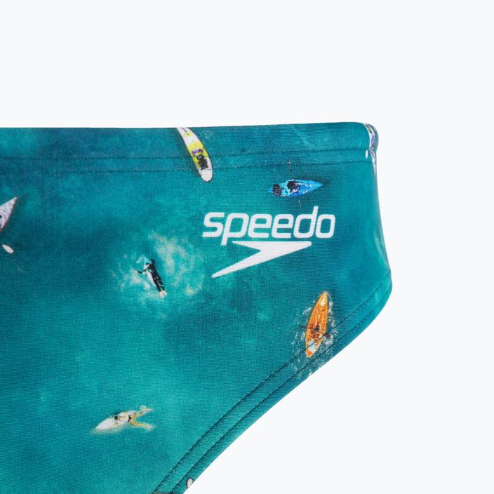 Pánske plavecké nohavičky Speedo Escape 5cm Brief modré 68-13452G662 3