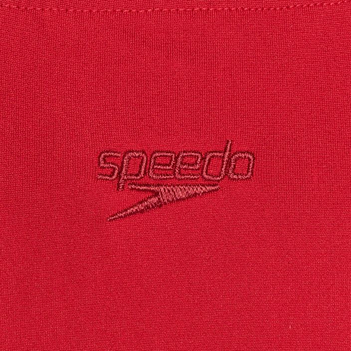 Speedo Eco Endurance+ Medalist červené detské jednodielne plavky 3