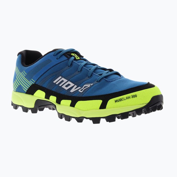 Pánska bežecká obuv Inov-8 Mudclaw 300 blue/yellow 000770-BLYW 11