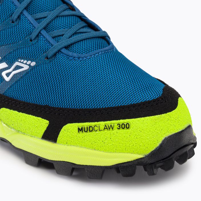 Pánska bežecká obuv Inov-8 Mudclaw 300 blue/yellow 000770-BLYW 7