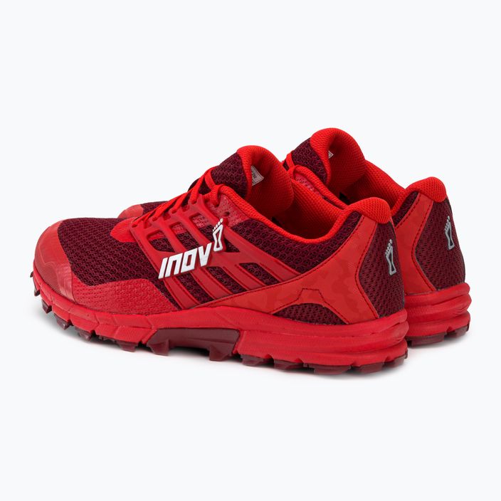 Pánske bežecké topánky Inov-8 Trailtalon 290 dark red/red 3