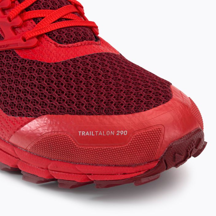 Pánske bežecké topánky Inov-8 Trailtalon 290 dark red/red 7