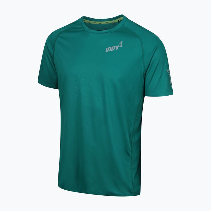 Pánske bežecké tričko Inov-8 Base Elite SS tmavo zelené 2