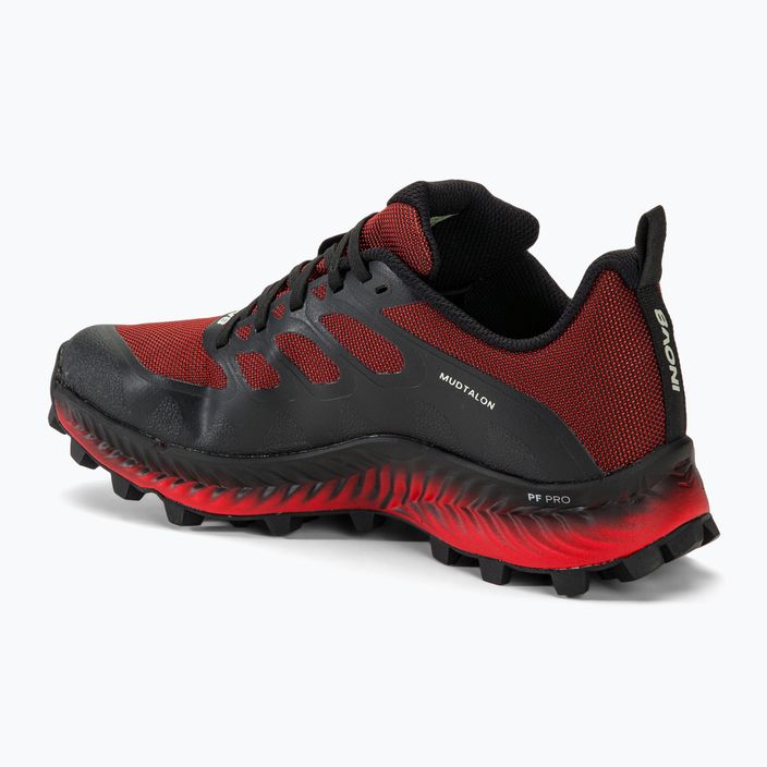 Pánska bežecká obuv Inov-8 Mudtalon red/black 3