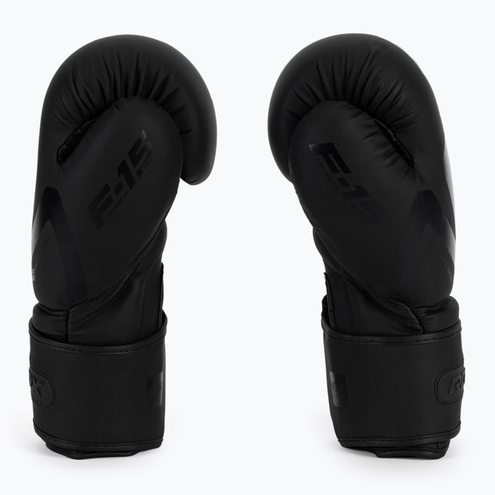 Boxerské rukavice RDX T15 čierne BGR-F15MB-1OZ 4
