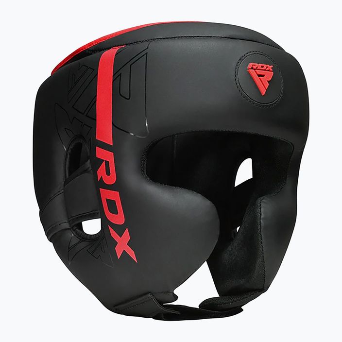 Boxerská prilba RDX F6 Kara Head Guard červená