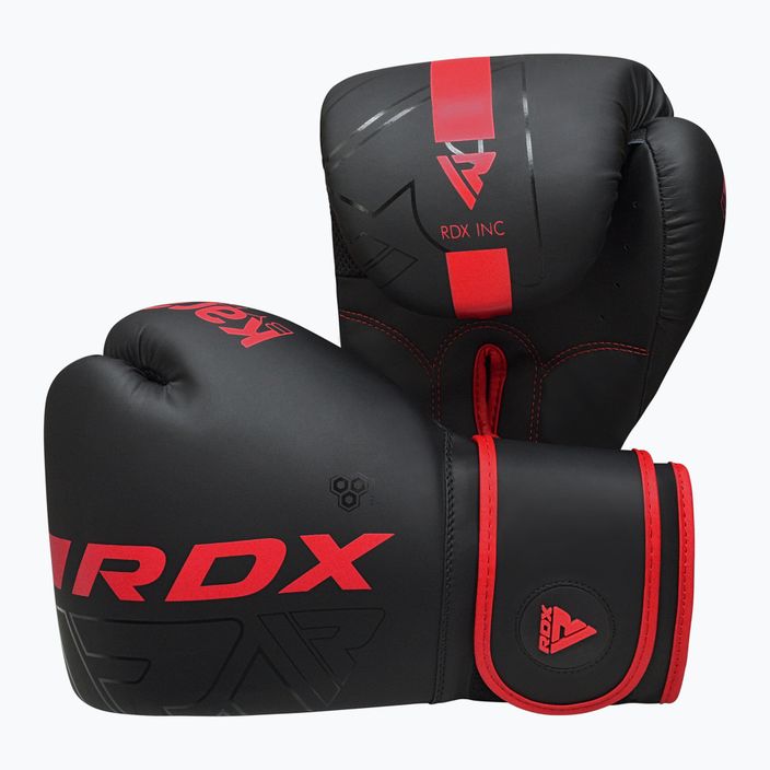 Boxerské rukavice RDX F6 červené 3