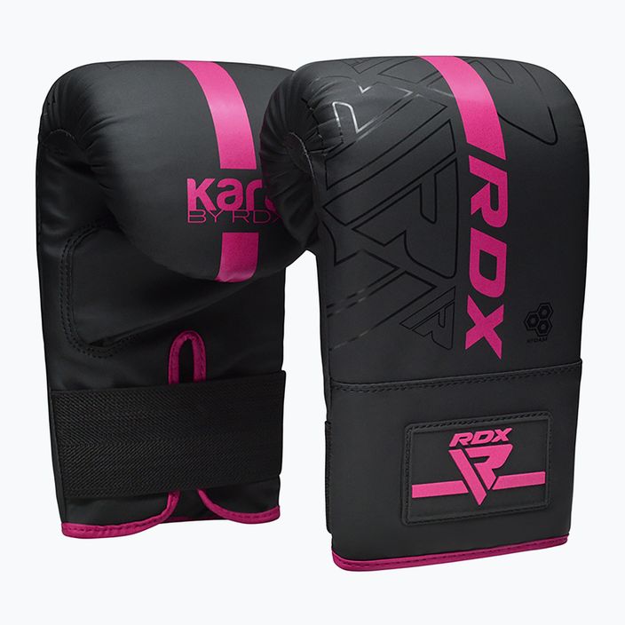 Boxerské rukavice RDX F6 Bag Mitts pink 2