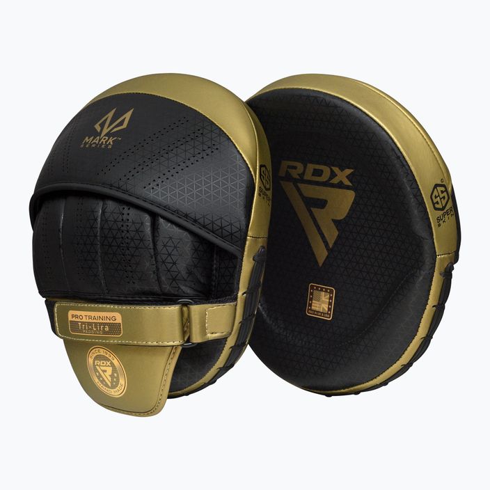 Tréningové lapy RDX L1 Mark Pro Boxing Training Pads golden