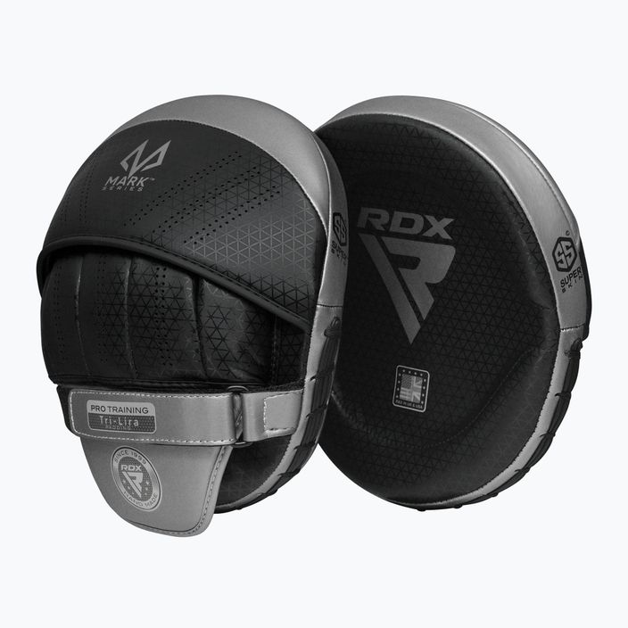 Tréningové lapy RDX L1 Mark Pro Boxing Training Pads silver