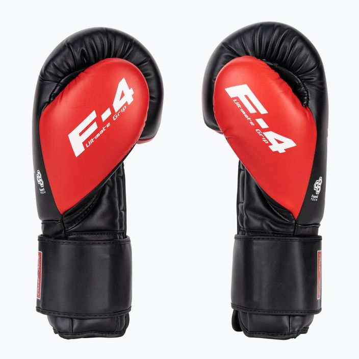 Dámske boxerské rukavice RDX BGR-F4 červené/čierne 3