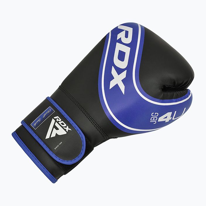 Detské boxerské rukavice RDX JBG-4 modré/čierne 3