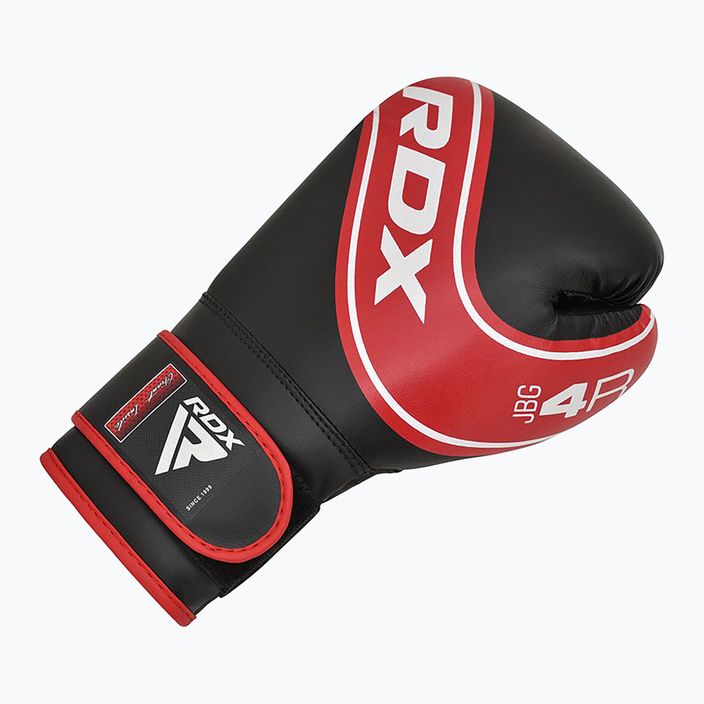 Detské boxerské rukaviceRDX JBG-4 červeno-čierne 3