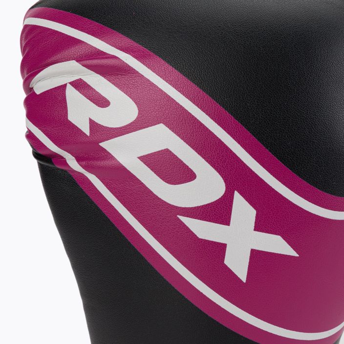 Detské boxerské rukavice RDX čierno-ružové JBG-4P 9