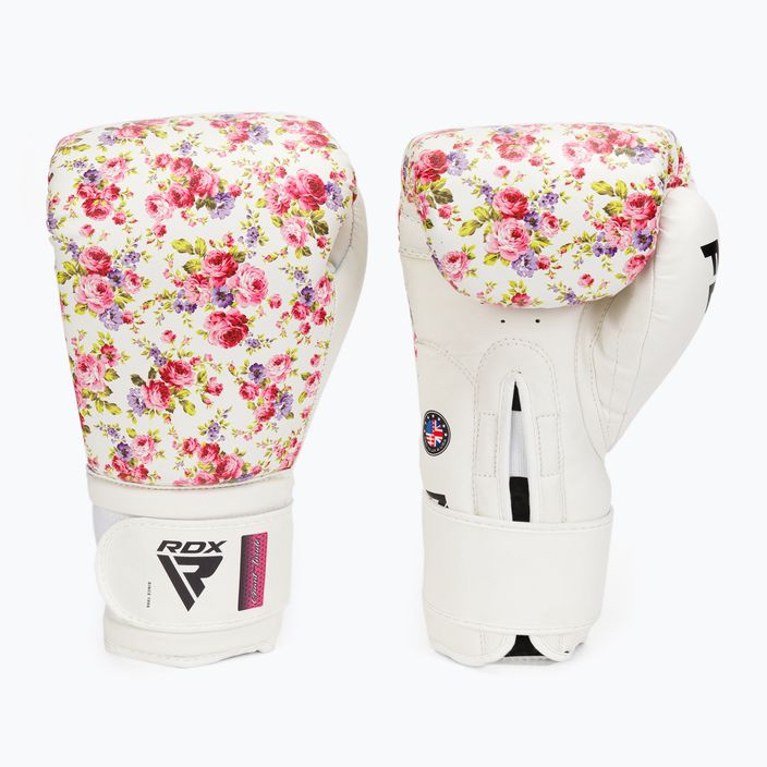 RDX FL-6 bielo-ružové boxerské rukavice BGR-FL6W 3