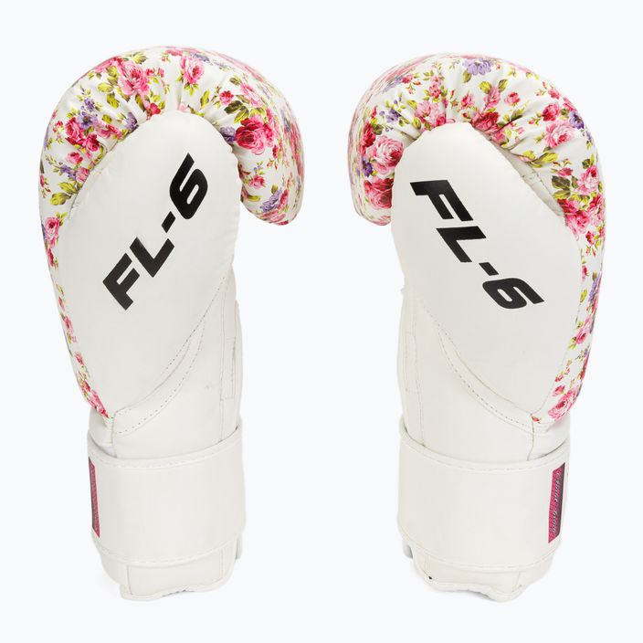 RDX FL-6 bielo-ružové boxerské rukavice BGR-FL6W 4