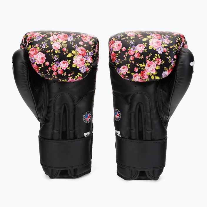 Boxerské rukavice RDX FL-5 čierno-ružové BGR-FL5B 2
