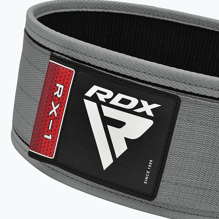 Vzpieračský opasok RDX RX1 sivý WBS-RX1G 3