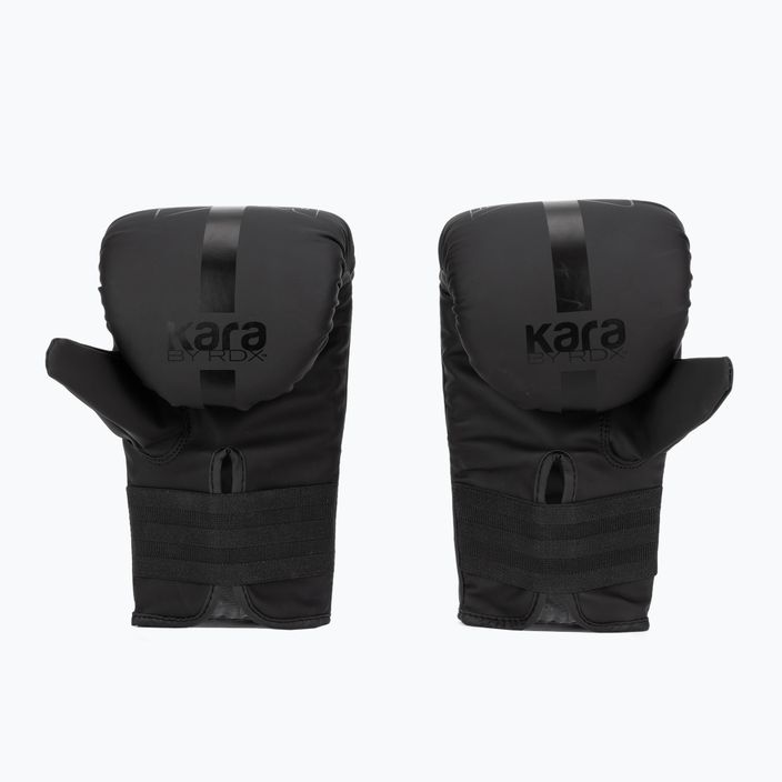 Boxovacie vrece + sada rukavíc RDX F6 3PC matná čierna 4