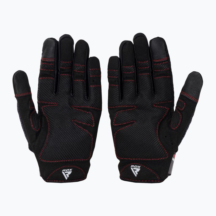 RDX Sublimačné tréningové rukavice čierno-červené WGS-F43RP 2
