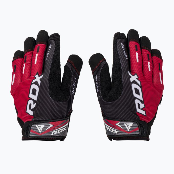 RDX Sublimačné tréningové rukavice čierno-červené WGS-F43RP 3