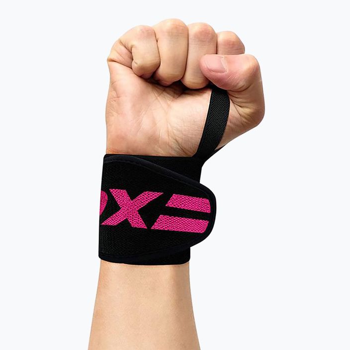 Ortéza na zápästie RDX Gym Wrist Wrap pink 3